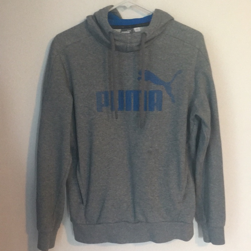 Grey Puma Hoodie